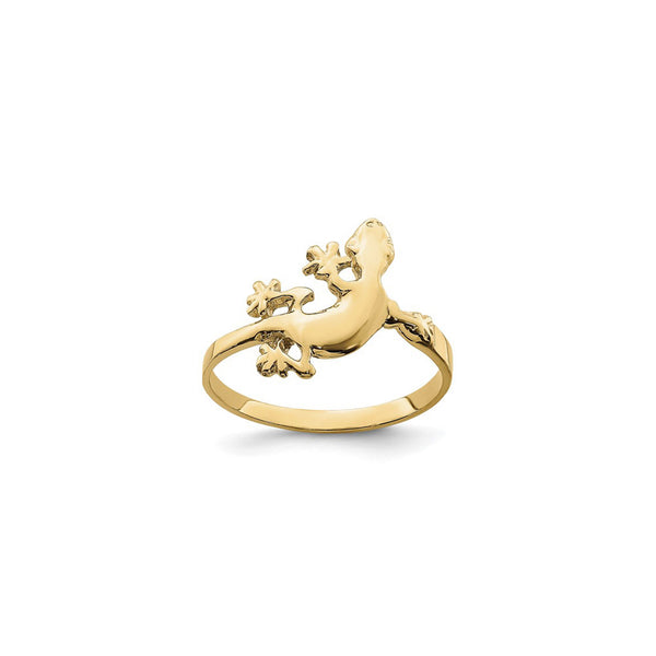 Lizard Ring (14K) main - Popular Jewelry - New York