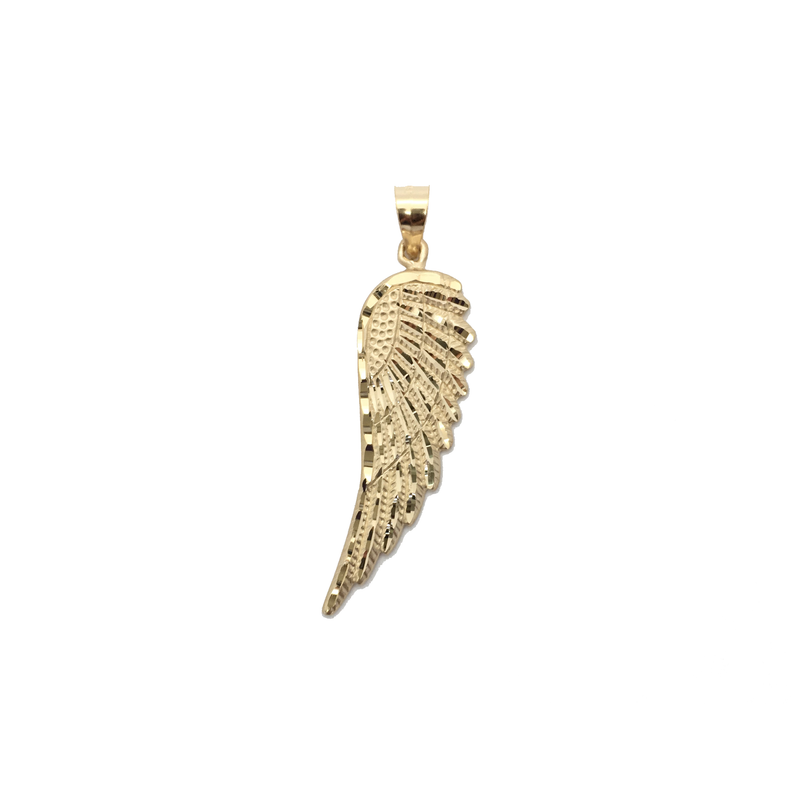 Majestic Angel Left Wing Pendant (14K) main - Popular Jewelry - New York