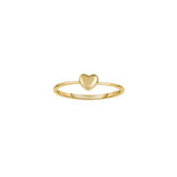 Mini Heart Stackable Ring (14K) main - Popular Jewelry - New York