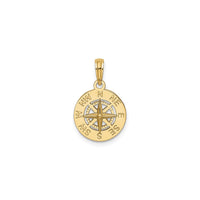 Pendant Mini Nautical Compass Pendant (14K) ugu weyn - Popular Jewelry - New York