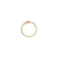 Mozambika Garnet Eye Snake Ring (14K) - Popular Jewelry - New York