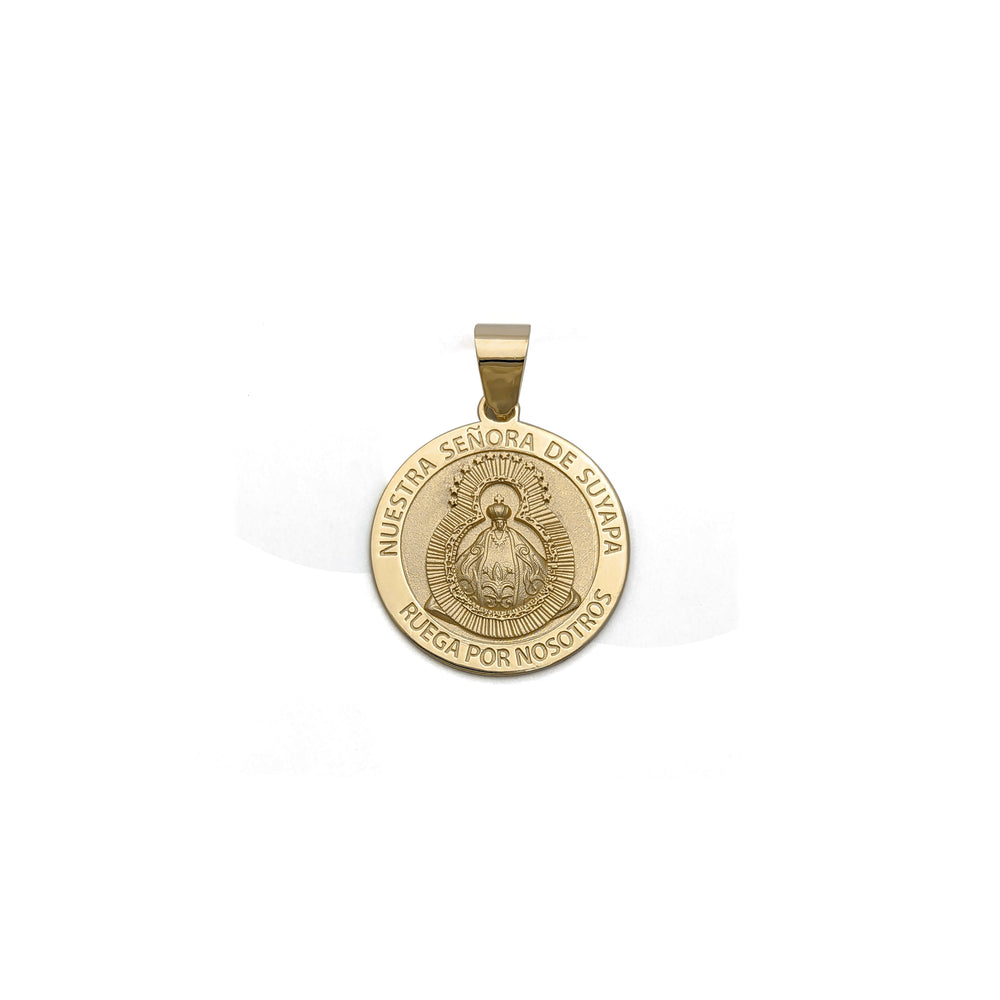 Nuestra Senora de Suyapa Medal Pendant (14K) Popular Jewelry - New York