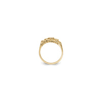 Agordo de Nugget Cluster Ring (14K) - Popular Jewelry - Novjorko
