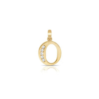 O 冰冷的首字母吊坠 (14K) main - Popular Jewelry  - 纽约