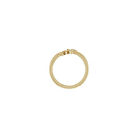 Ukulungiselelwa kwe-Olive Branch Bypass Ring (14K) - Popular Jewelry - I-New York