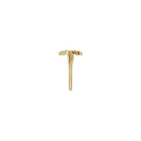 Anell de derivació de branques d'olivera (14K) lateral - Popular Jewelry - Nova York