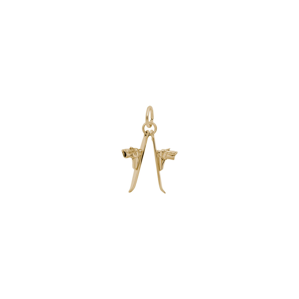Pair of Skis Pendant (14K) Popular Jewelry - New York