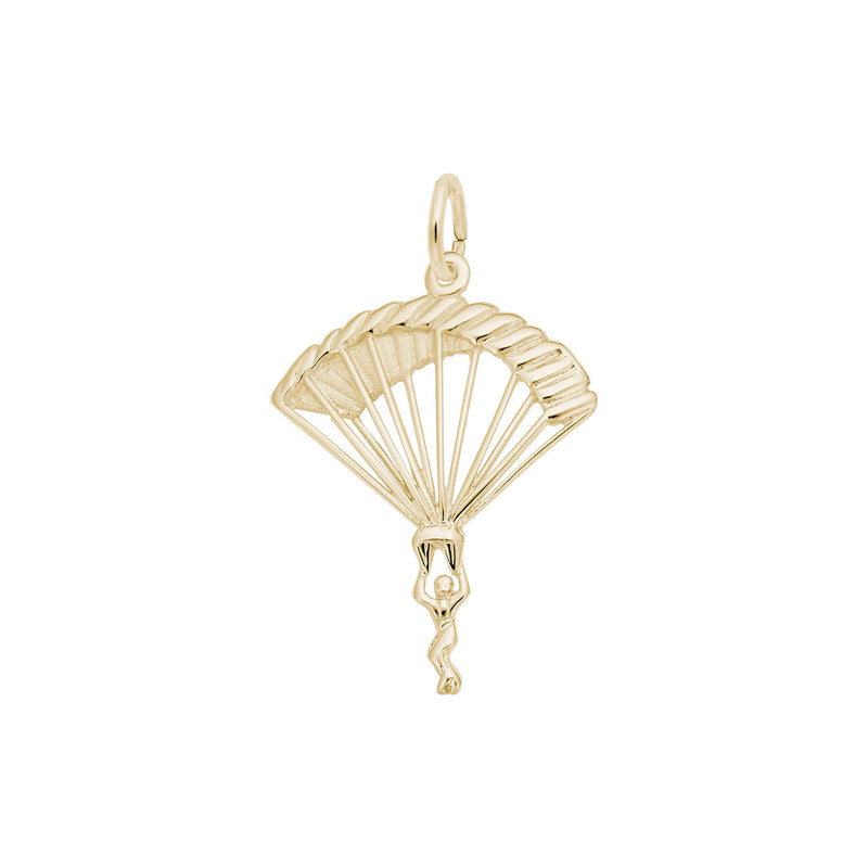 Parachutist Charm yellow (14K) main - Popular Jewelry - New York
