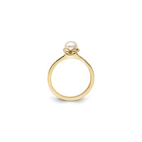 Prsten sa cvijetom bisera (14K) postavka - Popular Jewelry - Njujork