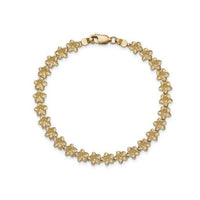 Plumeria Infinite Bracelet (14K).