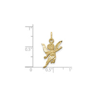 Ciondolo angelo in posa (14K) scala - Popular Jewelry - New York