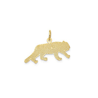 Preying Tiger Pendant (14K) back - Popular Jewelry - New York