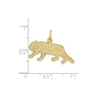 Preying Tiger Pendant (14K) scale - Popular Jewelry - New York