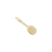 Racquetball Racquet Charm yellow (14K) main - Popular Jewelry - New York