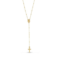 Rosary Necklace (14K) main - Popular Jewelry - Њујорк