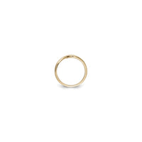 Ruby and Diamond 3-Stone Tension Ring (14K) setting  - Popular Jewelry - Newyork