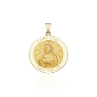 Saint Paul Medal Pendant (14K) main - Popular Jewelry - New York