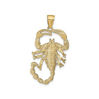 Scorpion Open Back Privjesak (14K) sprijeda - Popular Jewelry - Njujork