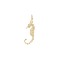 Seahorse Pendant yellow (14K) main - Popular Jewelry - New York
