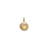 சிறிய சாக்கர் பந்து பதக்கம் (14K) முன் - Popular Jewelry - நியூயார்க்