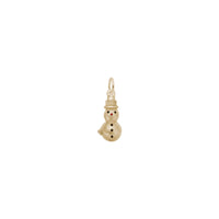 സ്നോമാൻ ഇനാമൽ പെൻഡന്റ് (14K) Popular Jewelry - ന്യൂയോര്ക്ക്