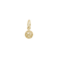 Soccer Ball Charm yellow (14K) main - Popular Jewelry - New York