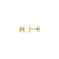 Spider Stud Earrings zer (14K) sereke - Popular Jewelry - Nûyork