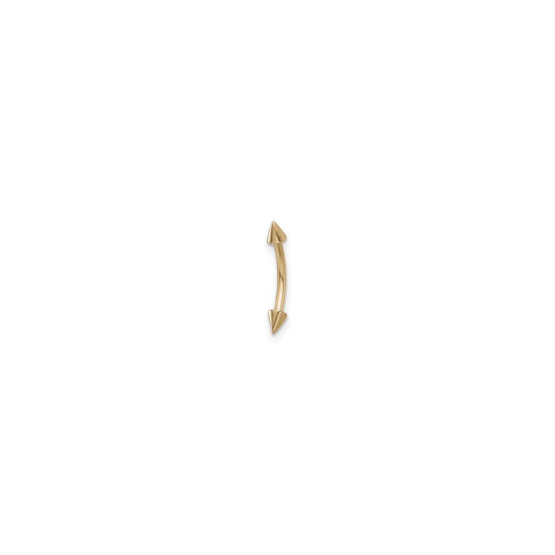 Spike Eyebrow Piercing (14K) main - Popular Jewelry - New York