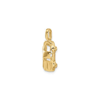 Sports Car Pendant (14K) diagonal - Popular Jewelry - New York