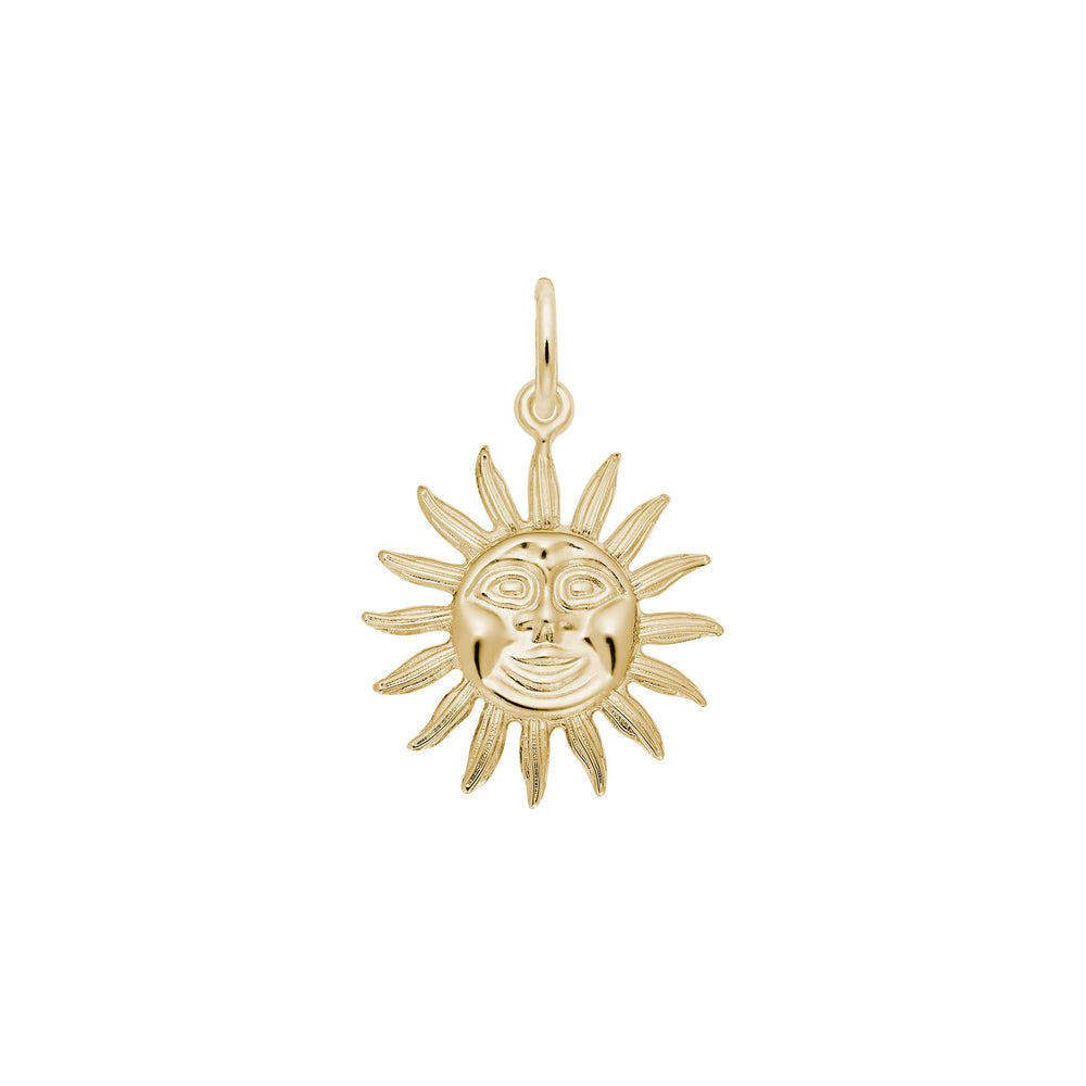 Sunshine Charm yellow (14K) main - Popular Jewelry - New York