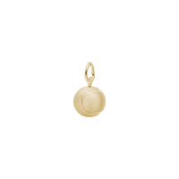 Tennis Ball Charm yellow (14K) main - Popular Jewelry - New York