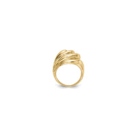 Nastavitev Thick Swirls Dome Ring (14K) - Popular Jewelry - New York