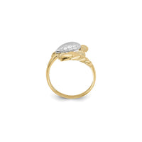 Turtle and Tidal Wave Ring (14K) setting - Popular Jewelry - New York