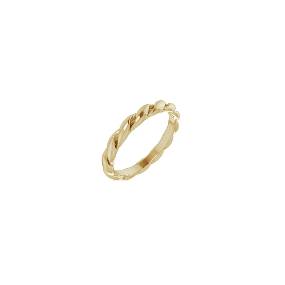 Twisted Rope 3 mm Ring (14K)