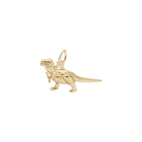 Tyrannosaurus Rex Dinosaur Pendant yellow (14K) main - Popular Jewelry - New York