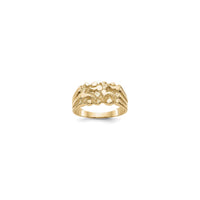 Wide Nugget Ring (14K) main - Popular Jewelry - New York