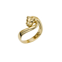 Zawijany pierścionek do układania w stos Panther (14K) główny - Popular Jewelry - Nowy Jork