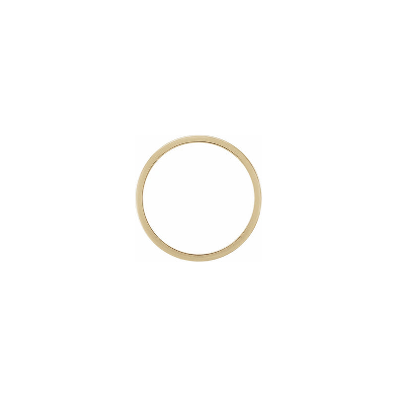 'i love you' Engraved Stackable Ring (14K) setting - Popular Jewelry - New York