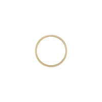 'only you' Engraved Stackable Ring (14K) setting - Popular Jewelry - New York