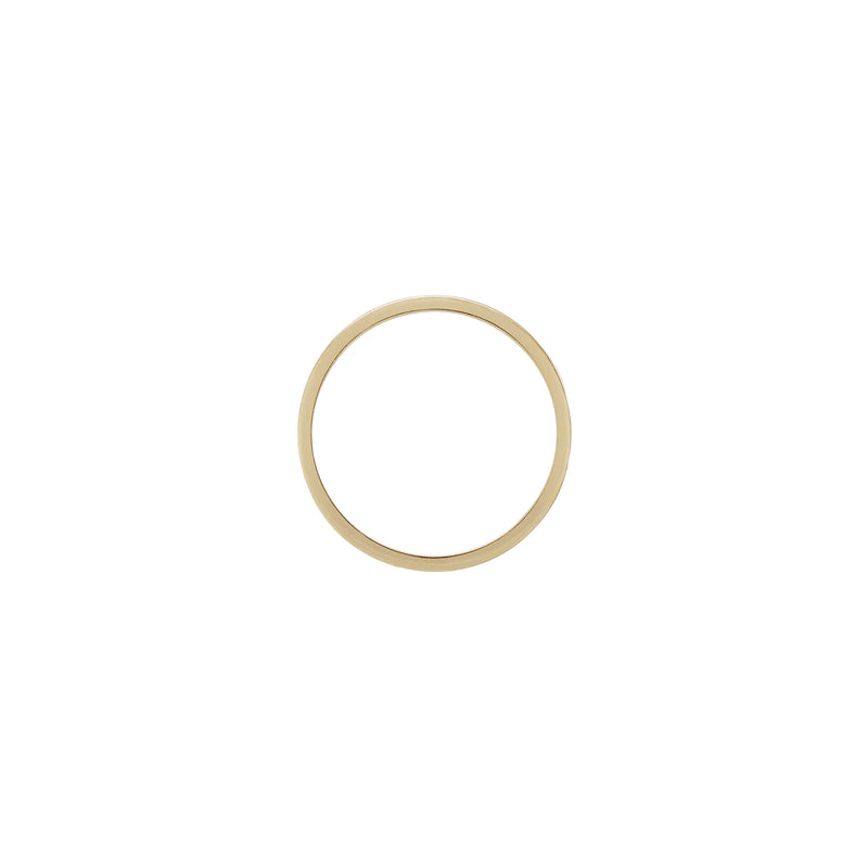 'only you' Engraved Stackable Ring (14K) setting - Popular Jewelry - New York