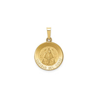 Karidad del Kobre medalli marjon o'rta (14K) old - Popular Jewelry - Nyu York