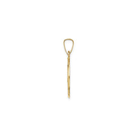 カリダッドデルコブレメダルペンダントミディアム（14K）サイド- Popular Jewelry - ニューヨーク