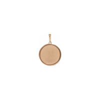 Artemis Coin Pendant rose (14K) back - Popular Jewelry - New York