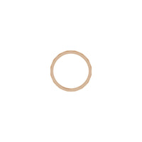 Diamond Pattern Ring (Rose 14K) setting - Popular Jewelry - New York