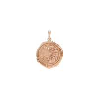 Lion Spirit Animal Pendant rose (14K) davanti - Popular Jewelry - New York