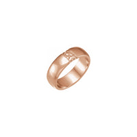 Nugget Gap Band rose (14K) main - Popular Jewelry - New York
