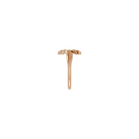Zeytun Budağı Bypass Üzük gül (14K) tərəfi - Popular Jewelry - Nyu-York