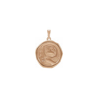 Sloth Spirit Animal Pendant rose (14K) front - Popular Jewelry - New York