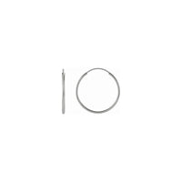 20 ਮਿਲੀਮੀਟਰ ਲਚਕਦਾਰ ਅੰਤਹੀਣ ਹੱਗੀ ਹੂਪ ਮੁੰਦਰਾ (ਵਾਈਟ 14K) ਮੁੱਖ - Popular Jewelry - ਨ੍ਯੂ ਯੋਕ