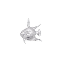 Angelfish Charm white (14K) main - Popular Jewelry - New York